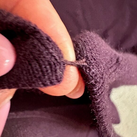 Saint Tropez West Embroidered Burgundy Duster Cardigan Sweater Maxi - Picture 8 of 16